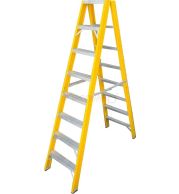 Model No. F2100 Fibreglass Trestle Ladder for Construction, Painting and Maintenance Work, Professional Insulated Access Ladder for Industrial, Commercial and Contractor Use Applications 